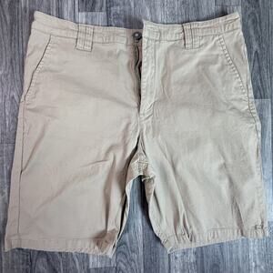 O’Neill Standard Fit Khaki Cotton-Elastane Shorts Men’s Size 36 – Surf Skate